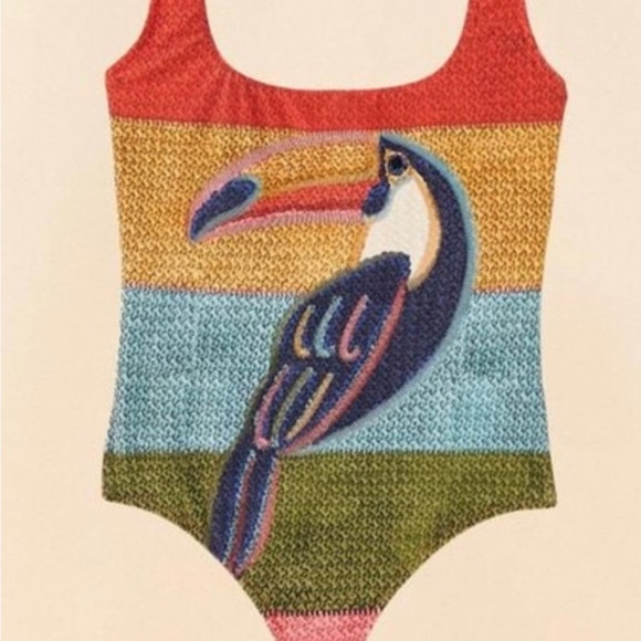 Farm Rio NEW wonderful toucan swim - Picture 7 of 8